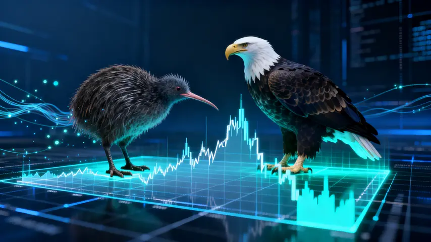 NZDUSD 2025 走勢預測:聯準會 vs. 紐儲行利率政策下的交易策略與風險分析