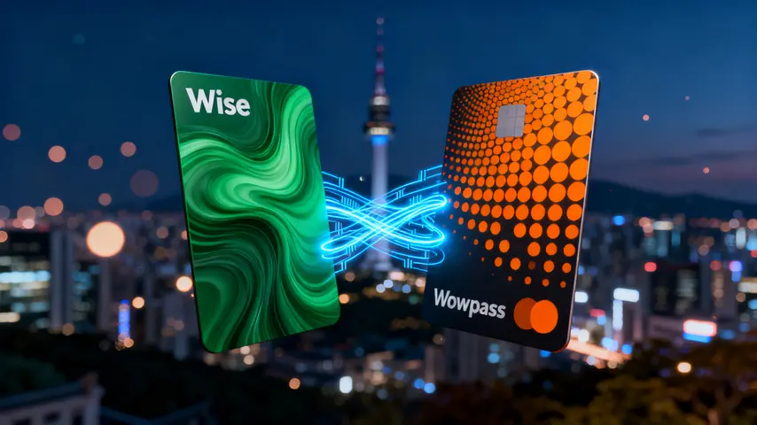 2026 韩国旅游换钱终极指南：Wise vs Wowpass 成本精算，避开 5% 隐形汇率差