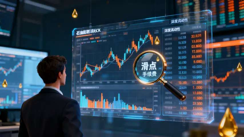 2026原油期貨交易終極指南：別只看報價！從滑點、流動性深度拆解5大交易平台真實成本